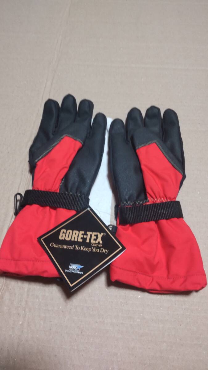 GORE-TEX　グローブ　ゴアテックスグローブ　サイズ：L　　赤_画像2