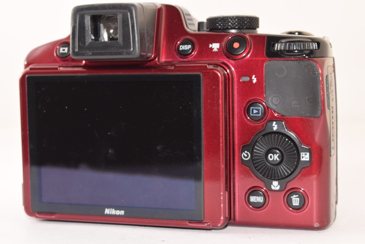 ★ジャンク品★ Nikon ニコン COOLPIX P510 レッド デジタルコンパクトカメラ J2405636の画像3