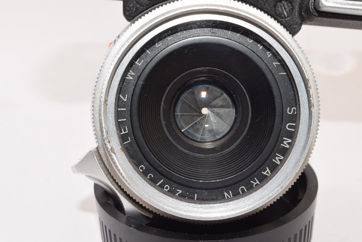 ★美品★ Leica ライカ SUMMARON 35mm F2.8 眼鏡付き Mマウント 2405052_画像5