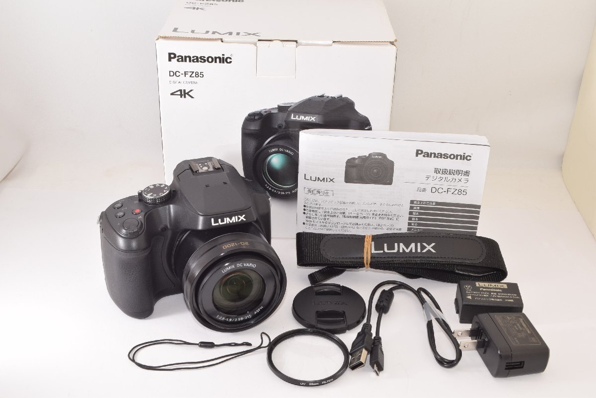 ★美品★ Panasonic パナソニック LUMIX DC-FZ85 デジタルカメラ ショット数59回 2405054_画像1