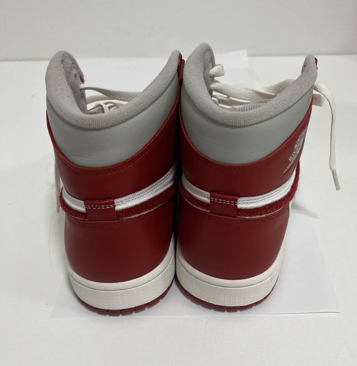 [SOB3765SG]1 иен ~NIKE Nike AIR JORDAN воздушный Jordan 27.5 см долгосрочное хранение текущее состояние товар белый красный спортивные туфли мода модный 