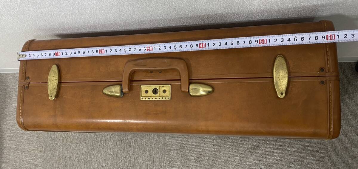 [SOB3667SG]1 jpy ~samsonite Samsonite trunk case secondhand goods long-term storage present condition goods Vintage antique suitcase collection 