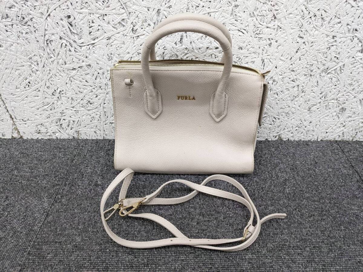 【1YT1.1SA】1円～ バッグ６点セット おまとめ ショルダーバッグ ハンドバッグ FURLA フルラ ショルダー付属 オーストリッチ クロコダイルの画像3