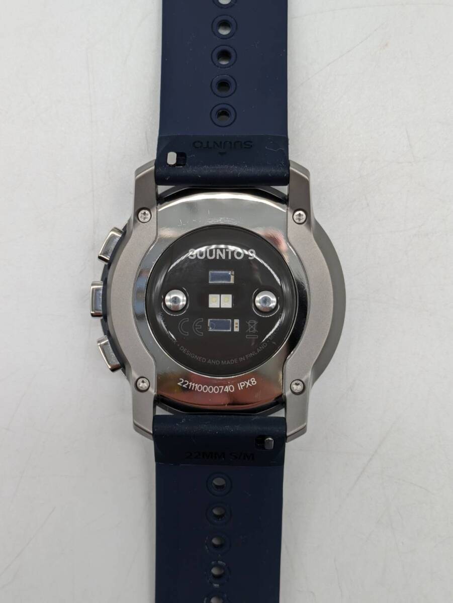 【OP13486SA】1円～SUUNTO 9 PEAK スント OW194 稼働品 箱/充電器付 充電式 スマートウォッチ メンズ 時計 スポーツ GPS対応 通電確認済み _画像8