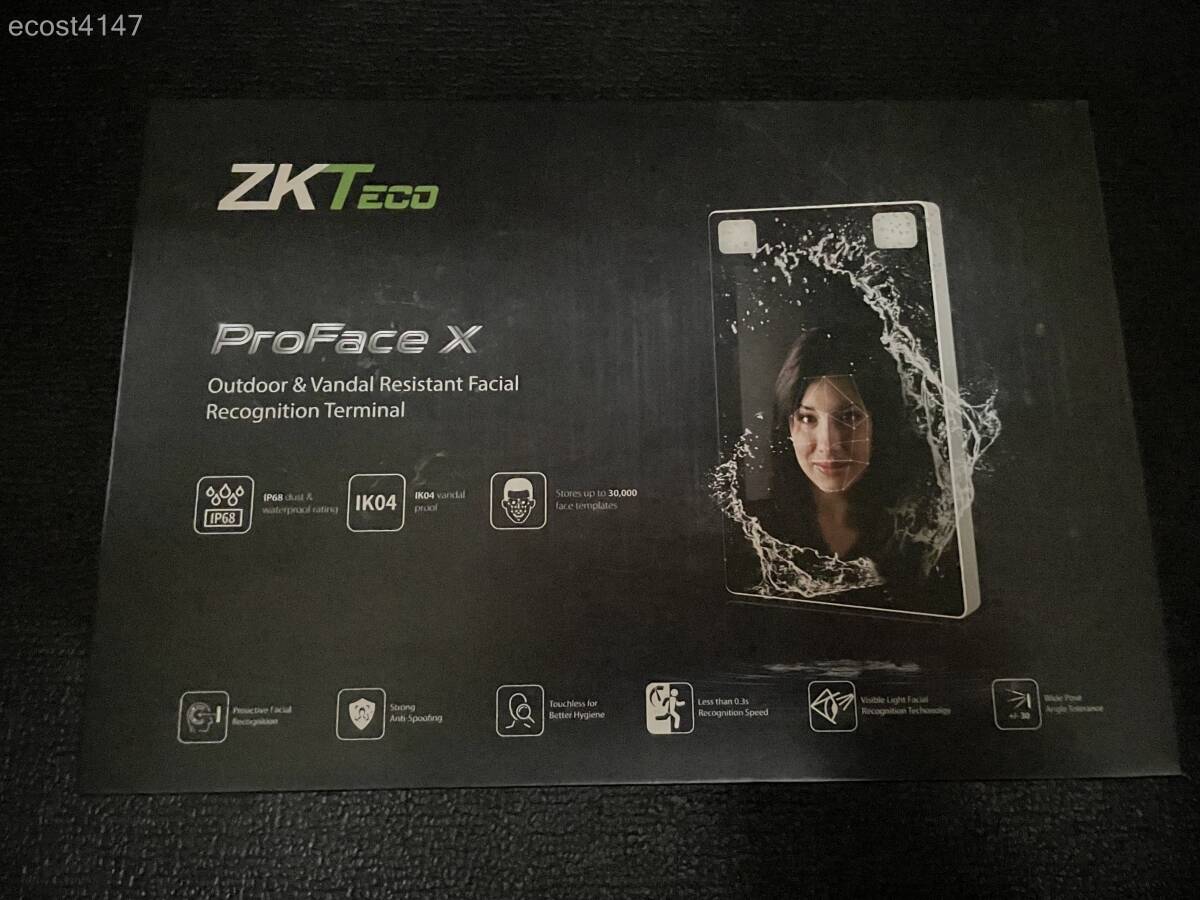 ★☆開封試用品☆ZKTeco ProFace X ☆★_画像1