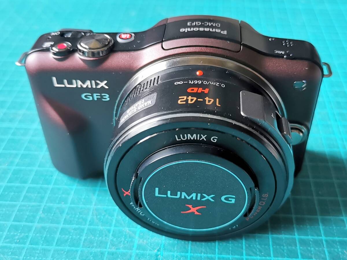 LUMIX GF3X 14-42mm ズームレンズ セット品 Panasonic 箱入り品 全付属品揃っています_14-42ｍｍレンズが付属しています