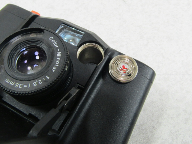 ## Germany made MINOXmi knock s compact camera MINOX GL35 manual / case attaching present condition goods. ##