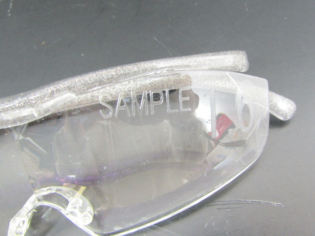 ##⑥ Hazuki Huzuki лупа увеличительное стекло образец товар выставленный товар прозрачный линзы 1.6x раз 2 пункт совместно образец печать есть ##