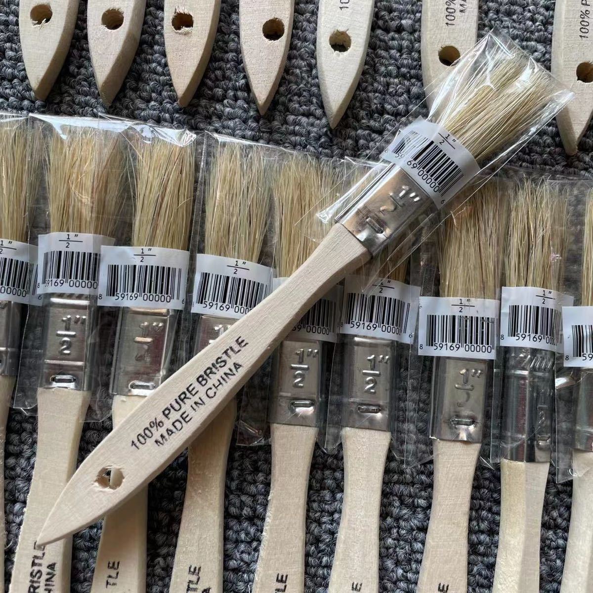  all-purpose paint brush oiliness for pig wool 50ps.@ set sale waterproof painting for 