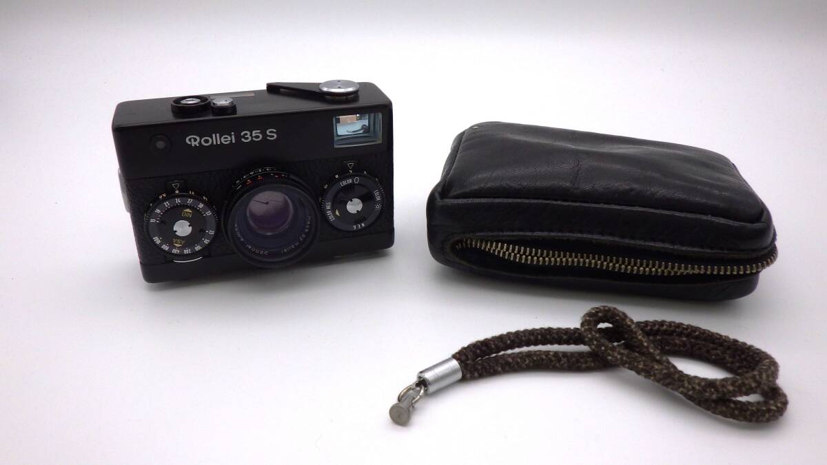 Rollei ローライ 35S Sonnar 40mm f2.8 HFTコーティング ブラックモデル コンパクト フィルムカメラ_画像1