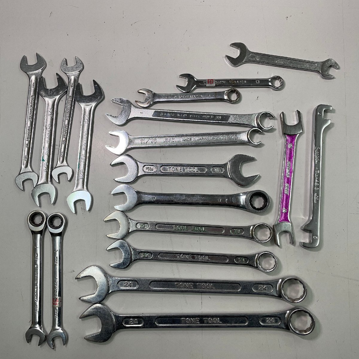 m002l URA(60) glasses wrench combination wrench large amount summarize ratchet special tool hand tool DIY carpenter's tool present condition 