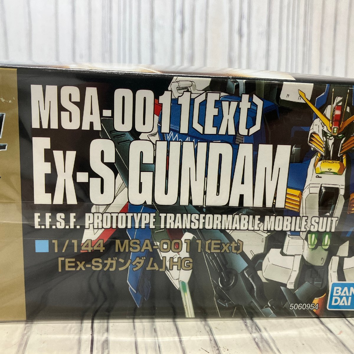 m001l J 307. 未組立 HG UC Ex-Sガンダム ガンダム センチネル MSA-001 Ext 1/144 ガンプラの画像4