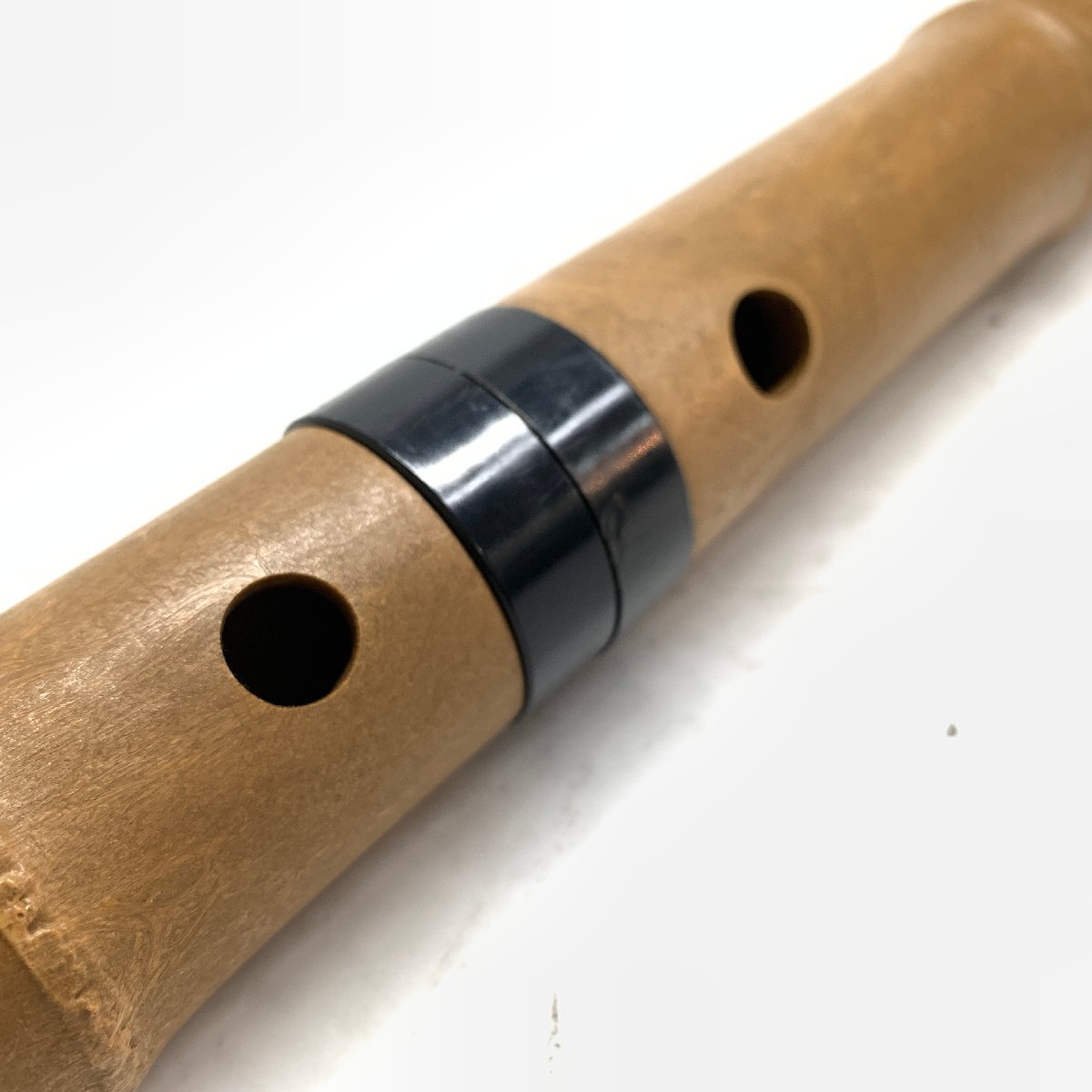 f001 G 尺八 全長約55cm 縦笛 竹笛 和楽器 木管楽器_画像5