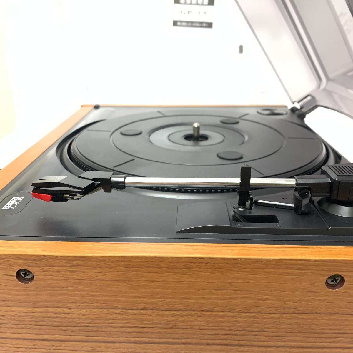 s001 A4 storage goods electrification possible COLOMBIA Colombia GP-11 record player LP turntable audio equipment retro manual attaching 