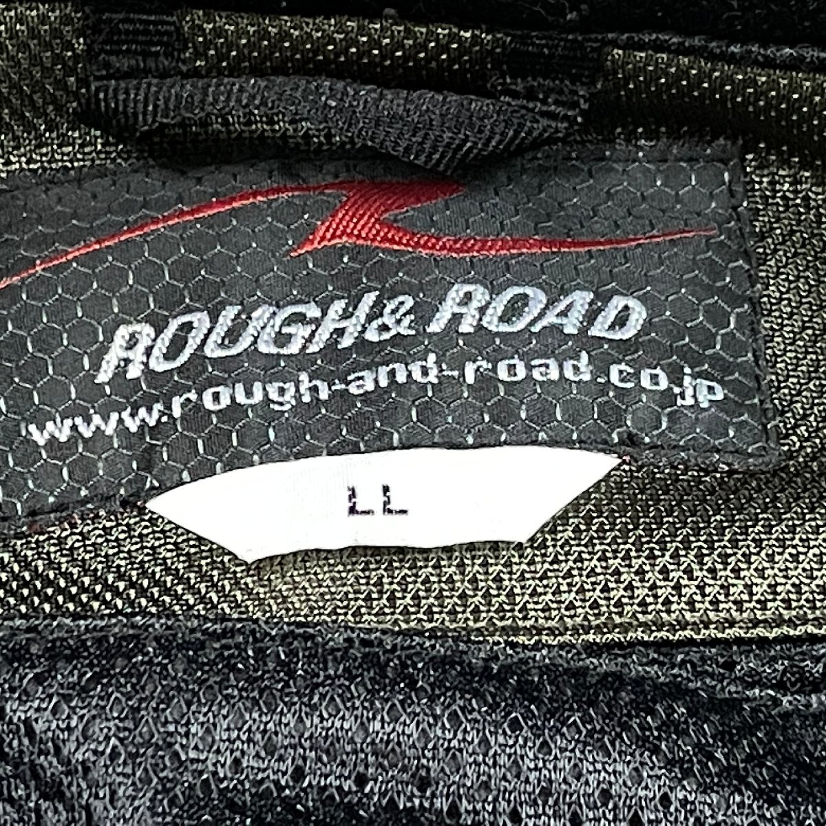 m002 G3(100) ROUGH&ROAD ラフアンドロード RR7327 トレックメッシュジャケット LLサイズ メンズ ウェア バイク 二輪 ライディング_画像3