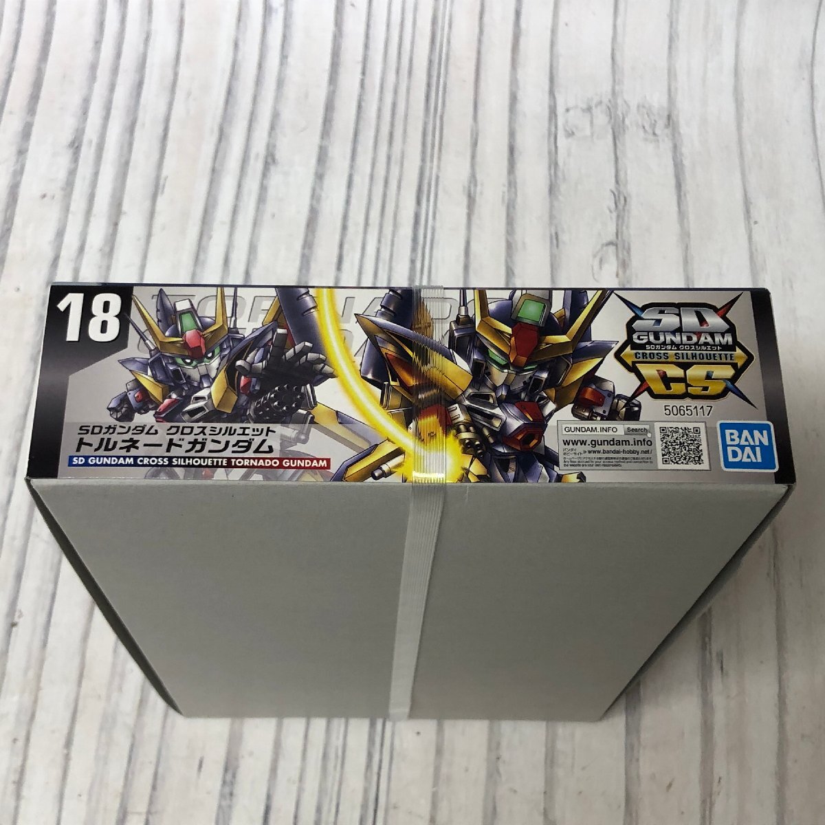 m001L J(80) 444. 未開封 SD クロスシルエット トルネードガンダム TORNADO GUNDAM CROSS SILHOUETTE 18 BANDAI バンダイ_画像4