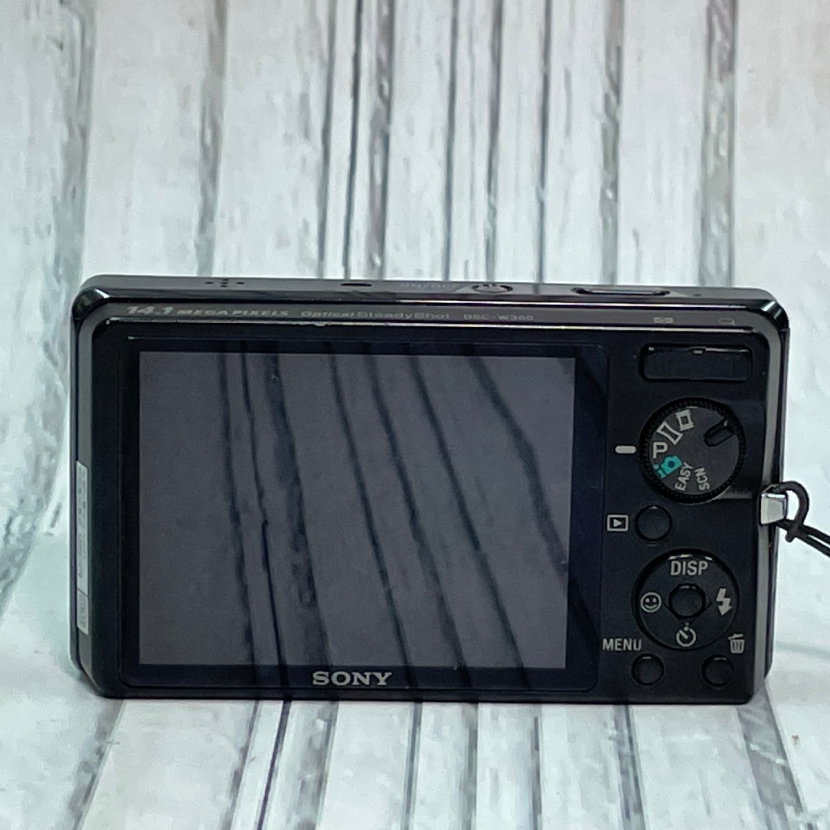 m002 F2(30) 7 SONY Cyber-shot DSC-W380 ソニー サイバーショット コンパクトデジタルカメラ 本体のみ デジカメ ジャンク品扱い 現状_画像2