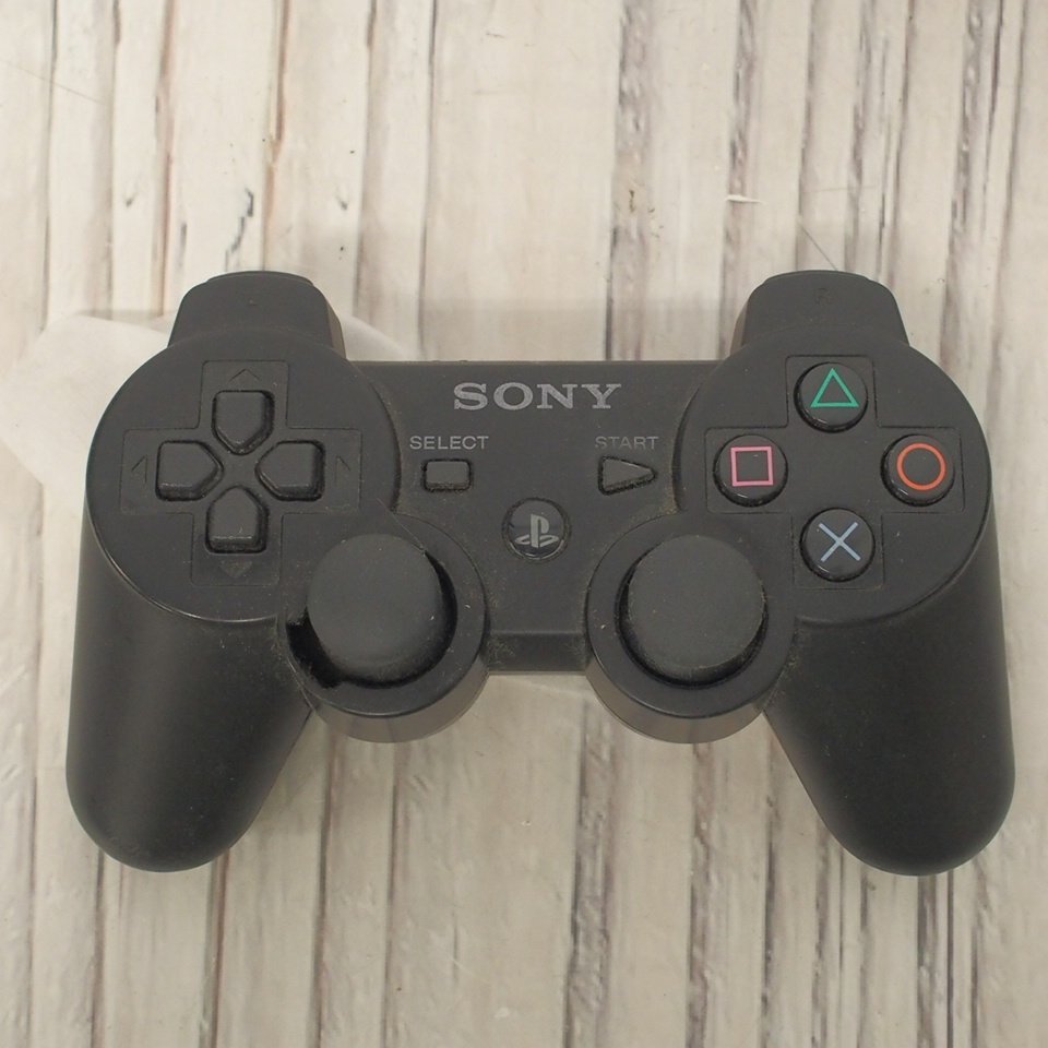 f002l KAIDAN PlayStation3 160GB チャコールブラック(PS3本体・CECH-3000A) PS3 ケーブル欠品 ソフト3本_画像6