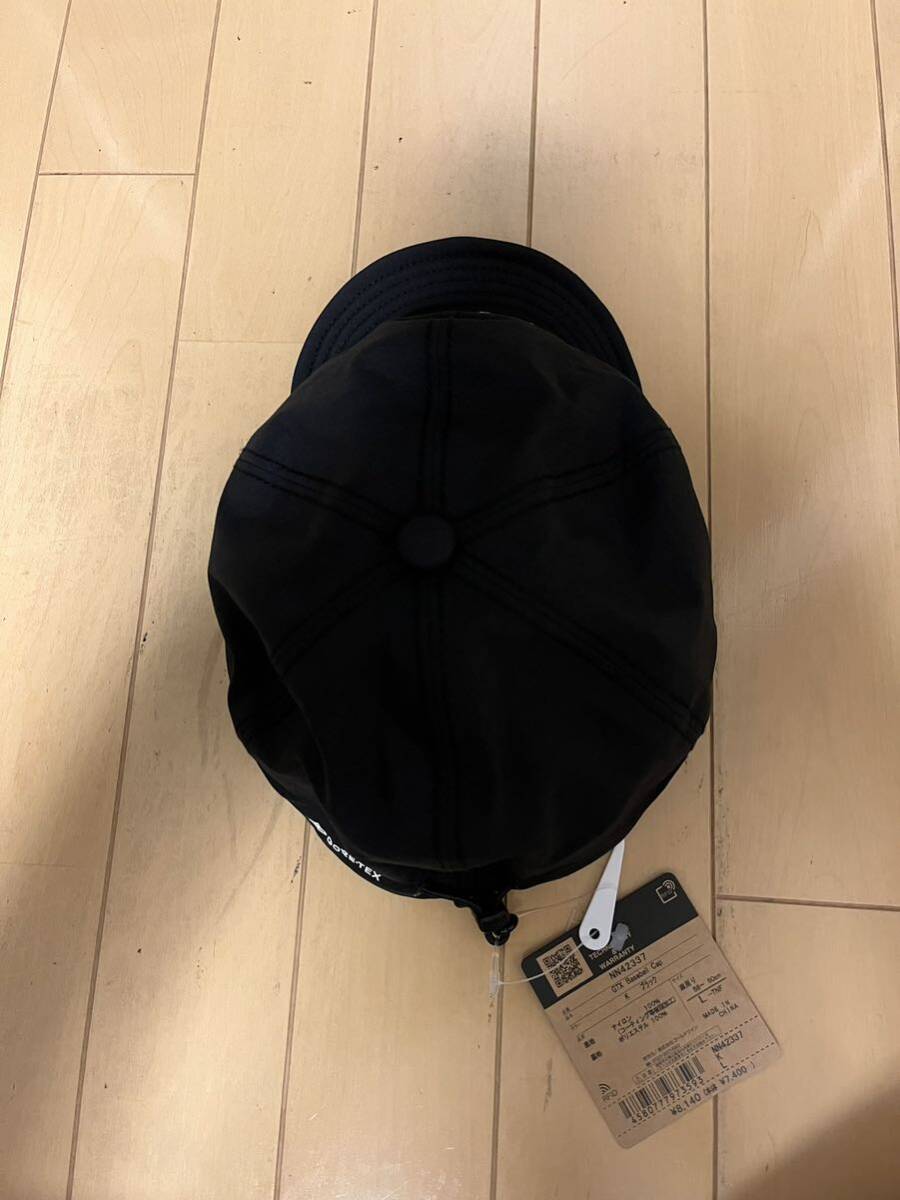 ノースフェイス 正規取扱店購入 GTXベースボールキャップ L 黒 K GTX Baseball Cap NN42337 キャップ 新品 正規品 送料無料 ゴアテックス_画像6