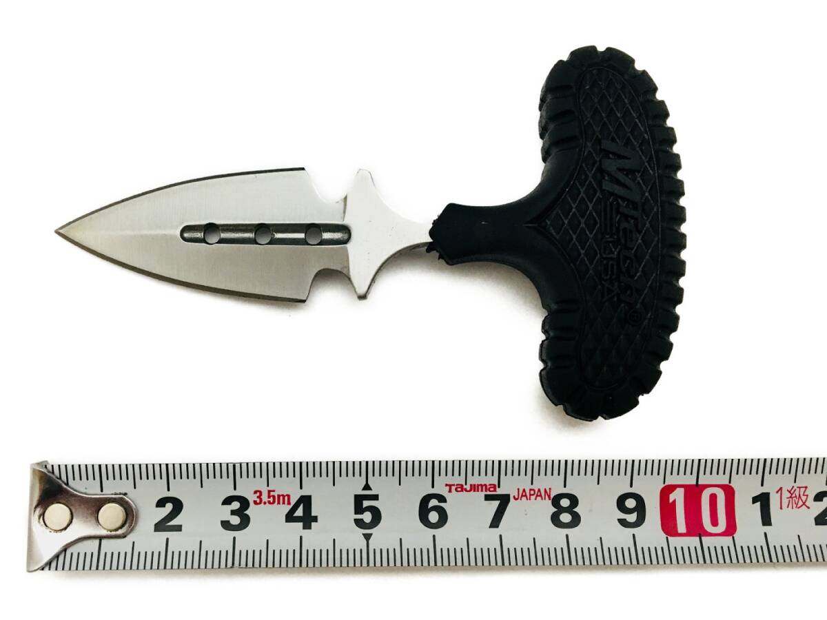 MTech USA シースナイフ プッシュナイフ２本組 刃渡り５．５ｃｍ未満・合法サイズ #MT-20-46BK サバイバルナイフの画像2