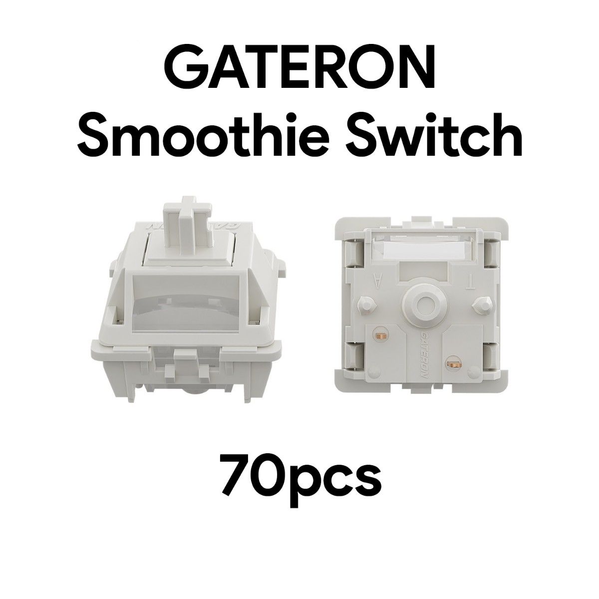 GATERON Smoothie Switch Set 70個 メカニカルキーボード リニアスイッチ