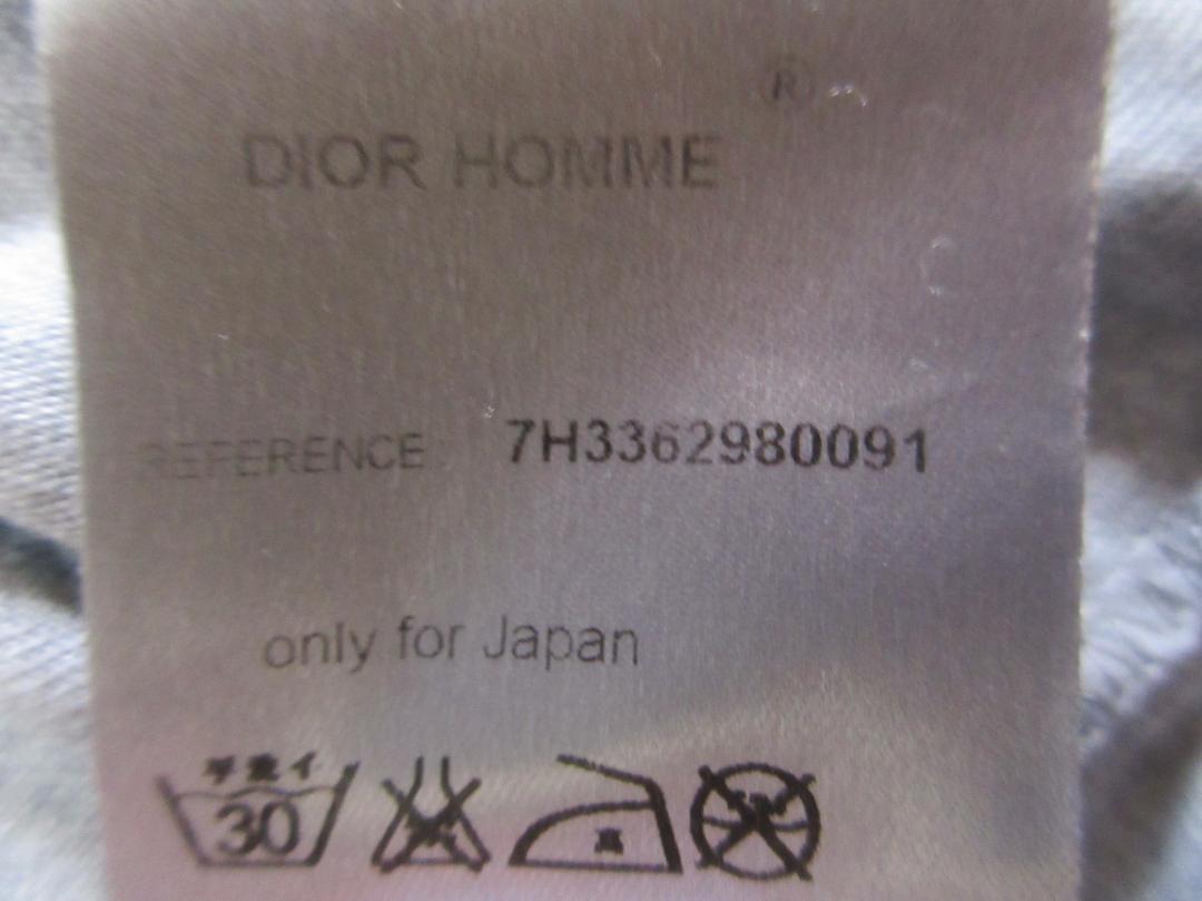 (845)Dior ディオール DIOR HOMME 半袖 Tシャツ グレー S_画像8