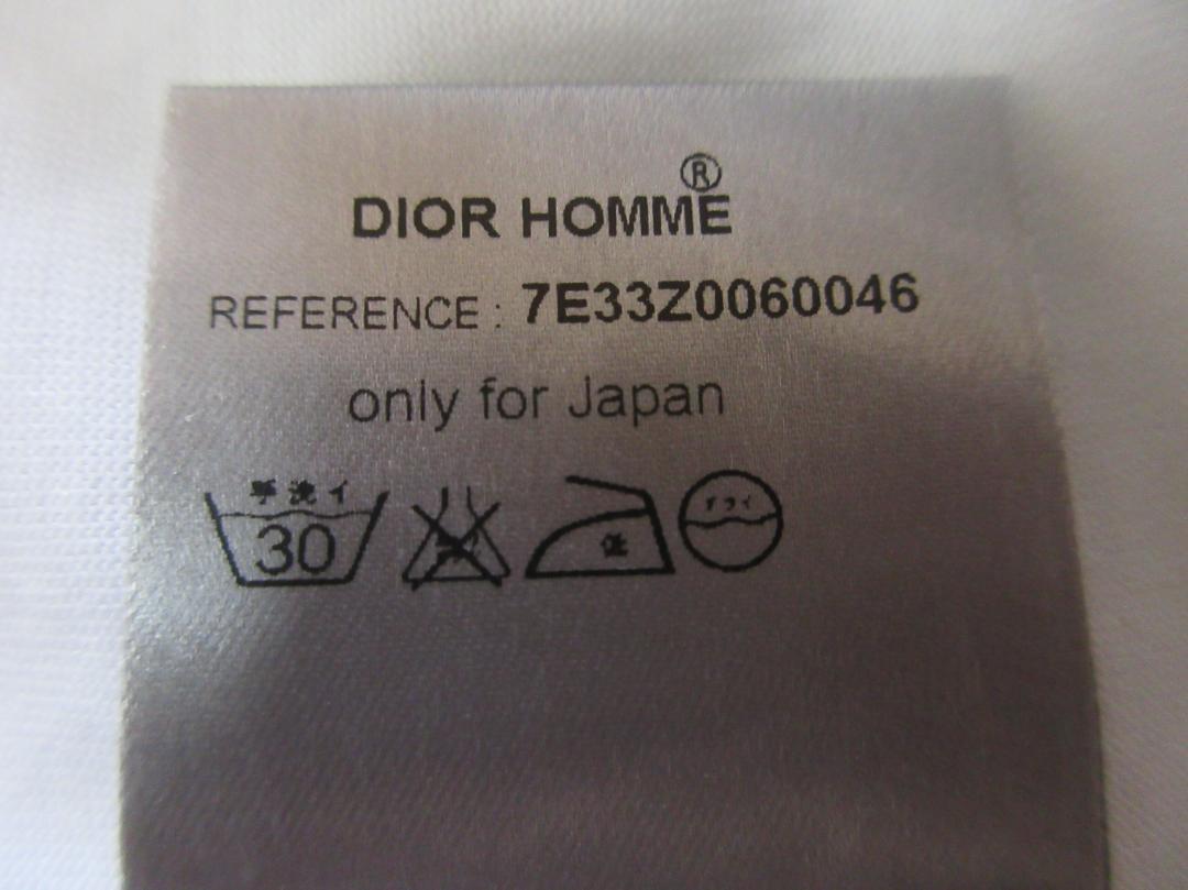 (847)Dior ディオール DIOR HOMME 半袖 Tシャツ 白 S 蜂_画像9