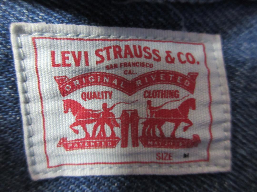 (864)未使用品 Levi's リーバイス デニム 長袖 シャツ ジャケット_画像5