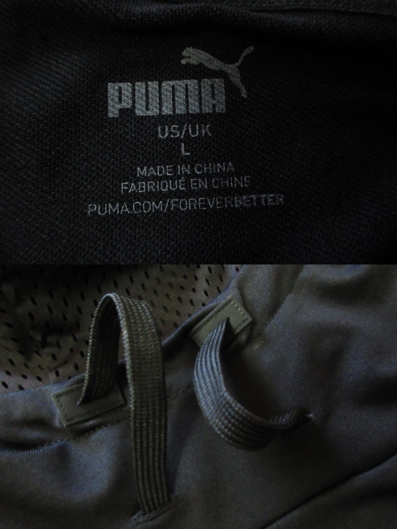 (861)puma プーマ プルオーバー スポーツウェア ジャージ パーカー_画像4