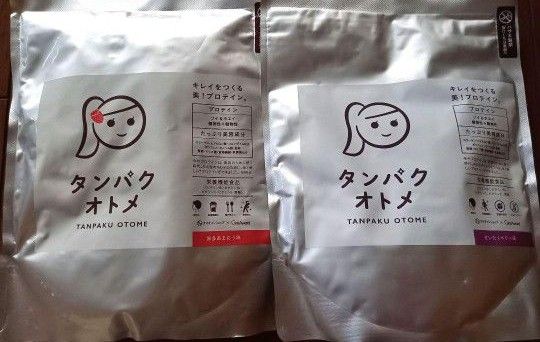 タンパクオトメ　プロテイン　タマチャンショップ　博多あまおう味　ぜいたくベリー味　