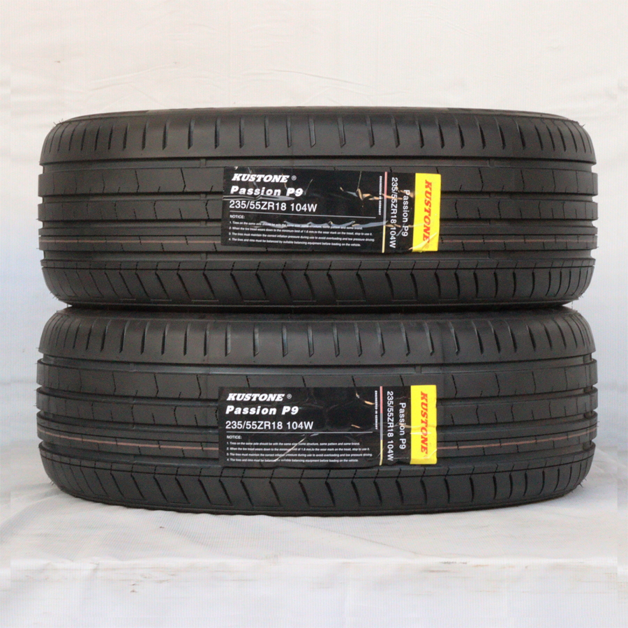 235/55R18 104W XL KUSTONE PASSION P9 24年製 送料無料 2本税込 \16,400より 3_画像1