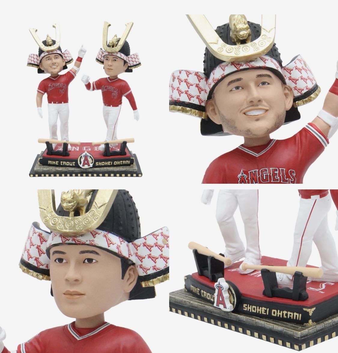 2023年販売 大谷翔平 トラウト ホームラン兜 限定288個 ダブル 2023年販売 大谷翔平 トラウト ホームラン兜 限定288個 ダブル