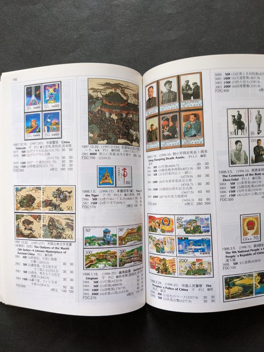 外国切手カタログ　新中国切手　2004