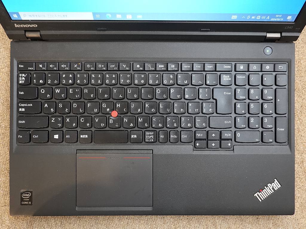 LENOVO ThinkPad L540 動作品　(ジャンク扱いでお願いします)_画像5