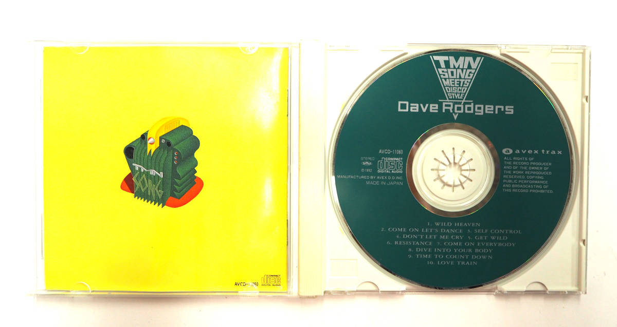 CD ☆ デイヴ・ロジャース　Dave Rodgers TMN SONG MEETS DISCO STYLE_画像3
