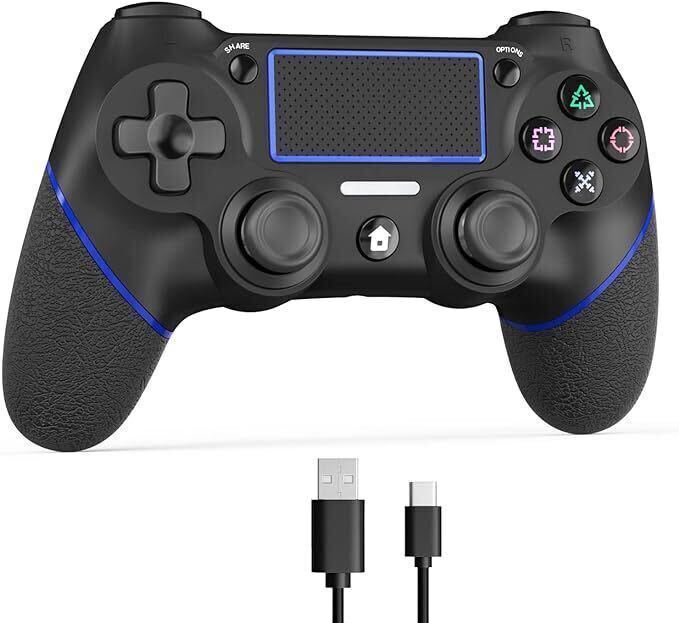 PS4コントローラー★ワイヤレス 大容量バッテリー Bluetooth ワイヤレスコントローラー 互換 連射機能 7_画像1