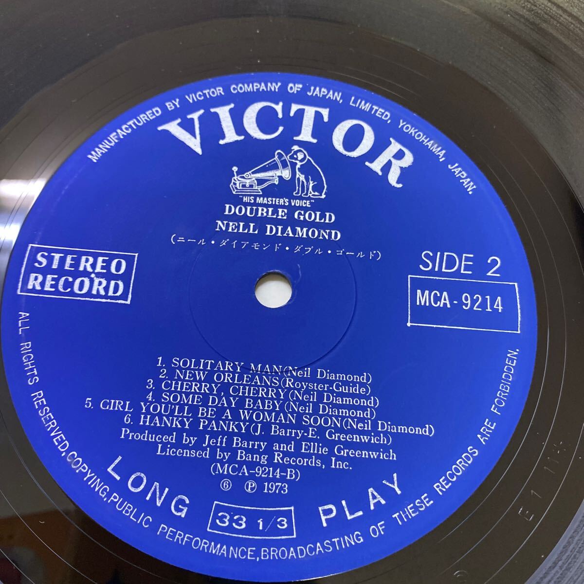 【同梱可】☆彡　ニール・ダイアモンド　　☆　ダブルゴールド　(2LP)　☆061006★　MCA-9214～15_画像9