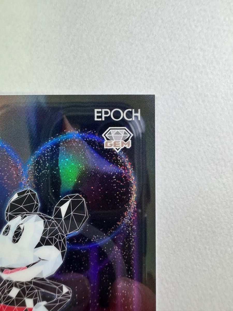エポックEPOCH ディズニー100 世界で10枚 シリアルミッキー GEM エポックEPOCH ディズニー100 世界で10枚 シリアルミッキー GEM