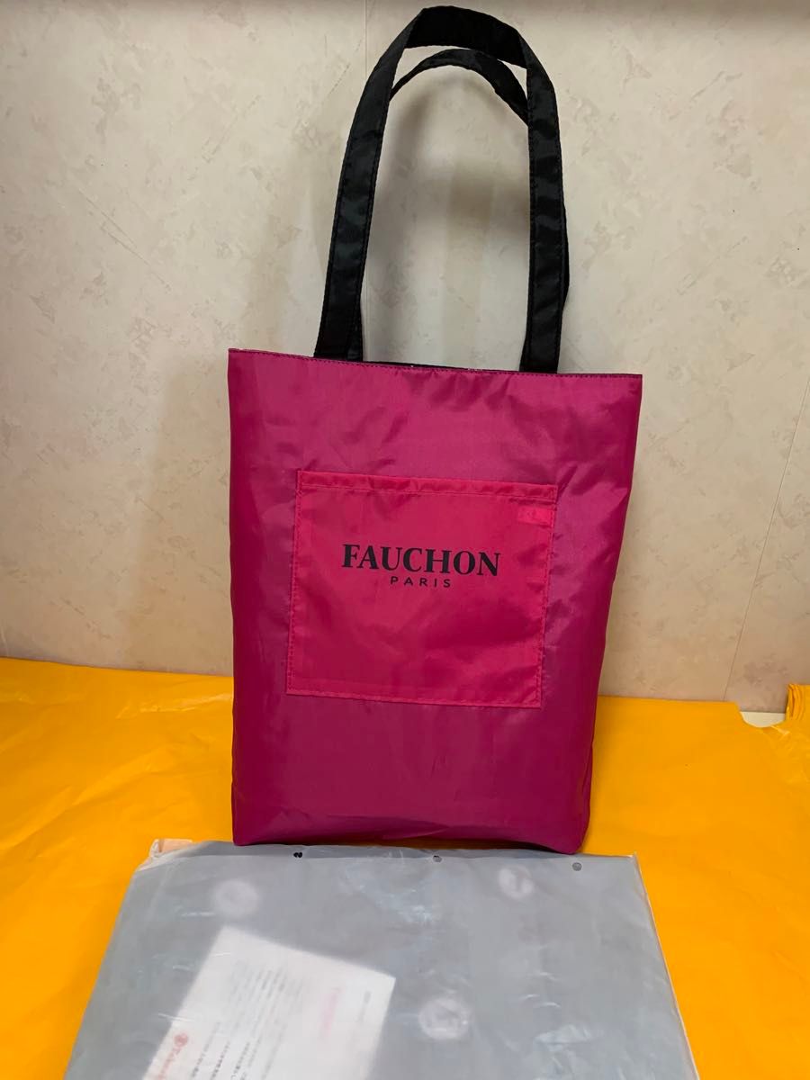 高島屋限定　FAUCHON  フォション　トートバッグ　リバーシブル　新品未開封　非売品　ノベリティ