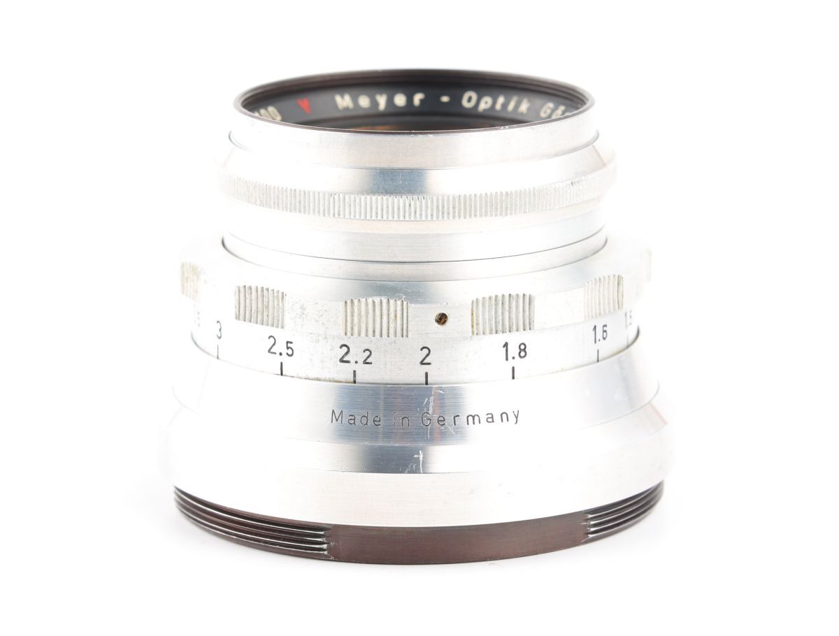06741cmrk Meyer Optik Gorlitz Trioplan 100mm F2.8 V 中判レンズの画像3