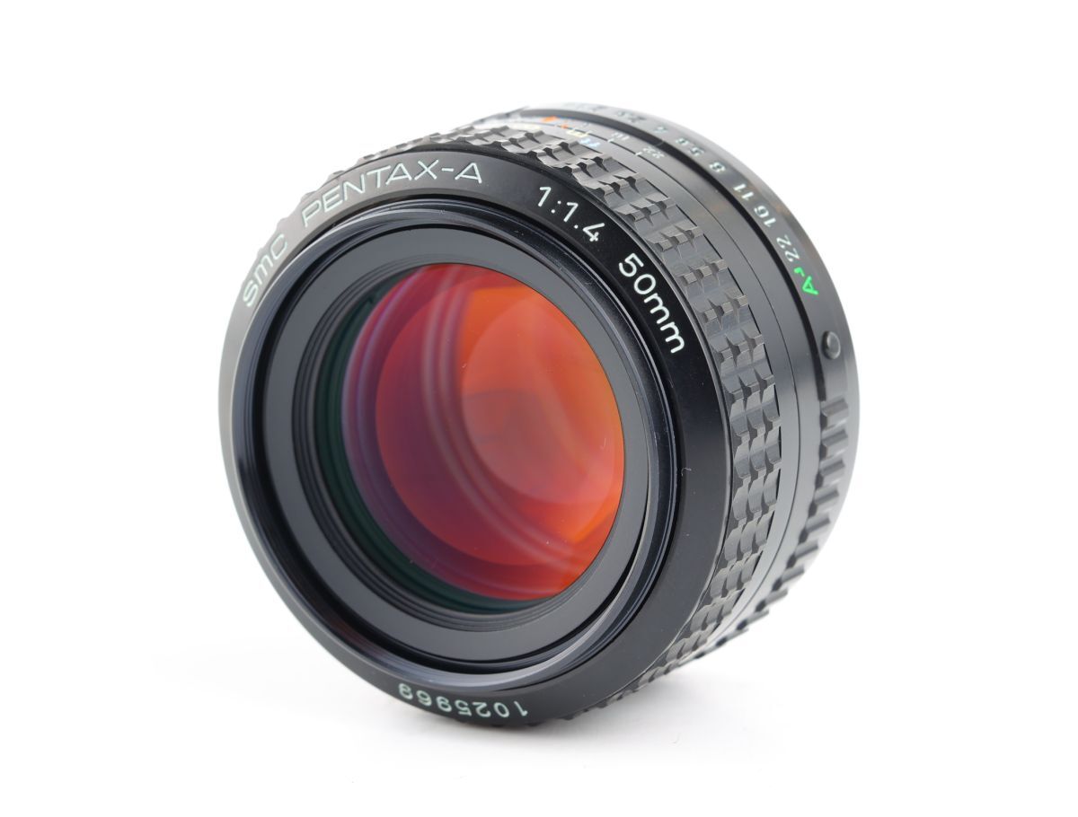 06785cmrk PENTAX smc PENTAX-A 50mm F1.4 単焦点 標準レンズ Kマウントの画像8