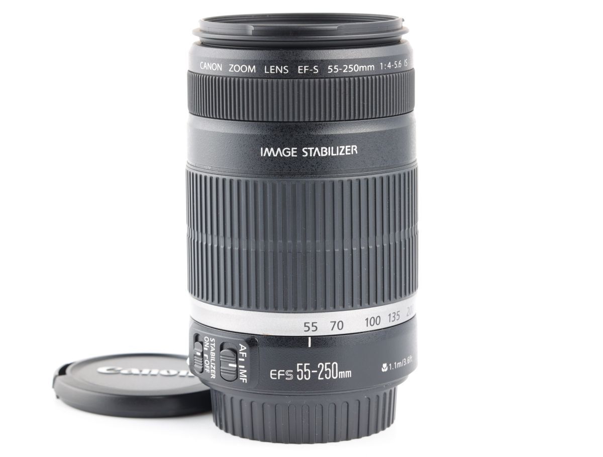 06712cmrk Canon EF-S 55-250mm F4-5.6 IS 望遠ズームレンズ EFマウントの画像1