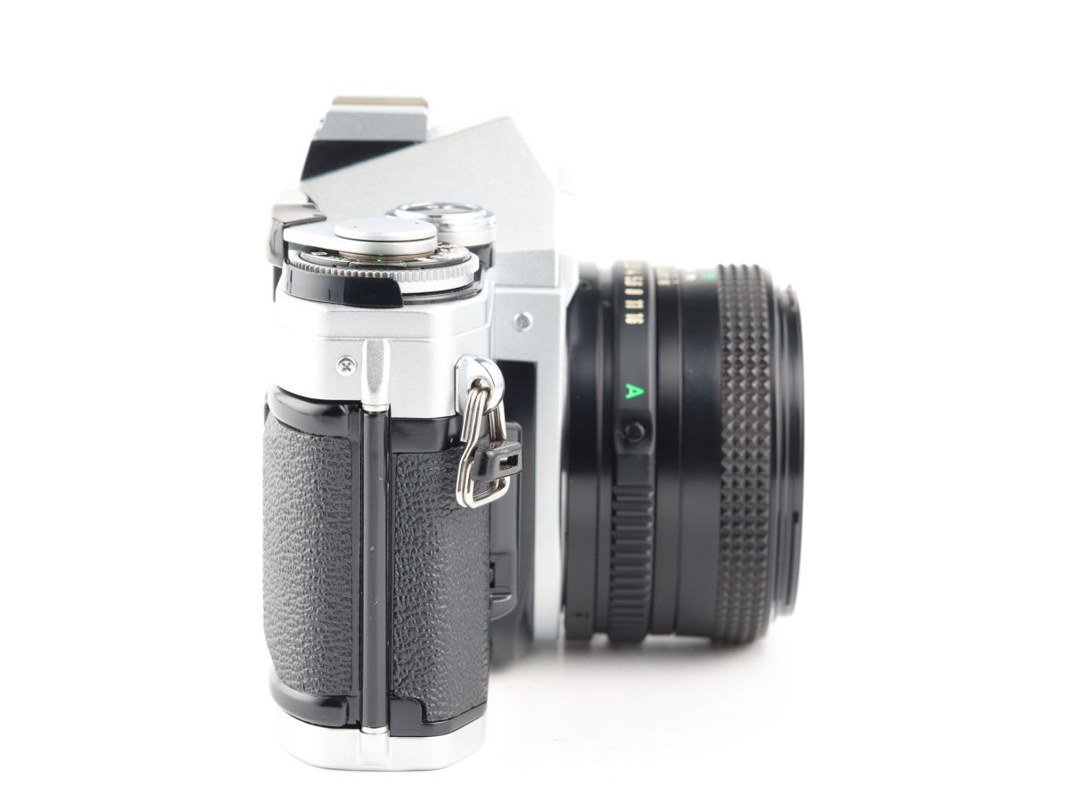 06847cmrk Canon AE-1 + New FD 50mm F2 MF一眼レフ フイルムカメラ 標準レンズ_画像4