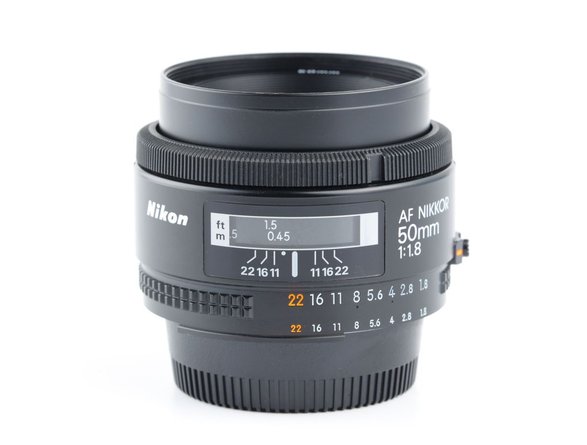06890cmrk Nikon AF NIKKOR 50mm F1.8 単焦点 標準レンズ Fマウント_画像5