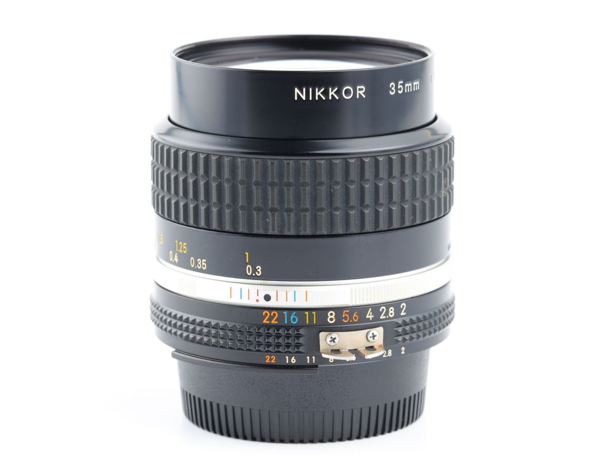 06891cmrk Nikon Ai NIKKOR 35mm F2.8S Ai-S 単焦点 広角レンズ Fマウント_画像5