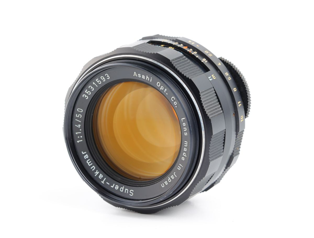 06908cmrk PENTAX Super-Takumar 50mm F1.4 単焦点 標準レンズ M42マウント_画像8