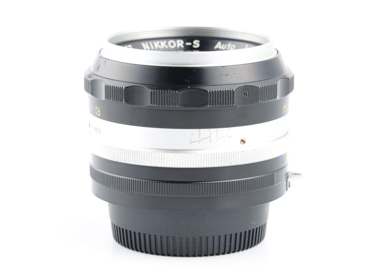 06913cmrk Nikon NIKKOR-S Auto 5.8cm 58mm F1.4 PAT.PEND single burnt point standard lens F mount 