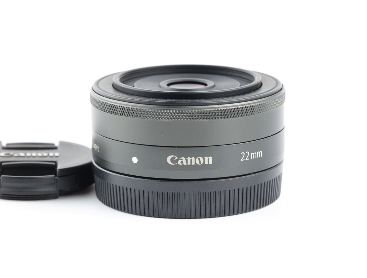 06938cmrk Canon EF-M22mm F2 STM 単焦点 パンケーキレンズ EF-Mマウント_画像1