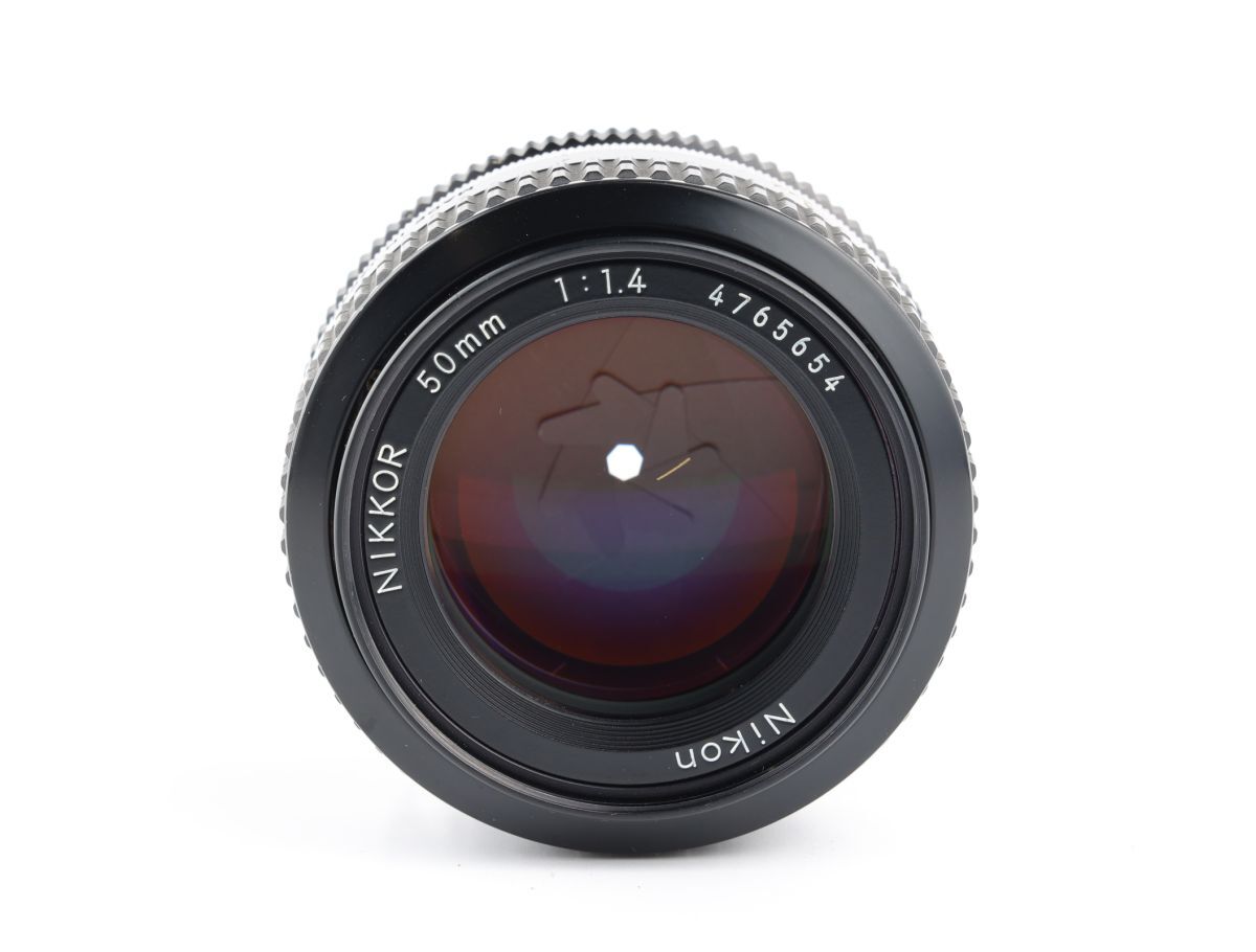 06958cmrk Nikon Ai NIKKOR 50mm F1.4 単焦点 標準レンズ Fマウント_画像6