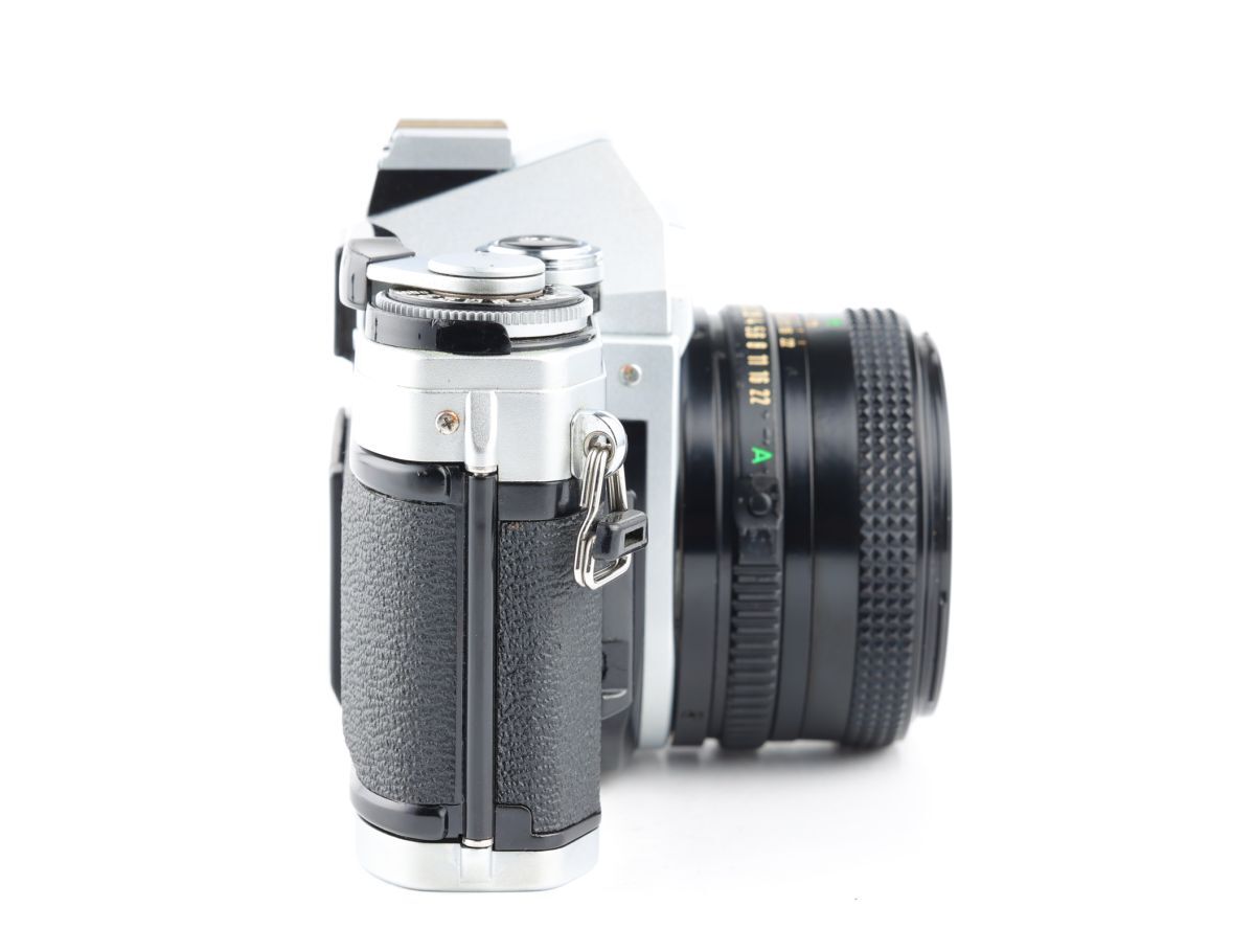 06965cmrk Canon AE-1 + New FD 50mm F1.8 MF一眼レフカメラ FDマウント_画像4